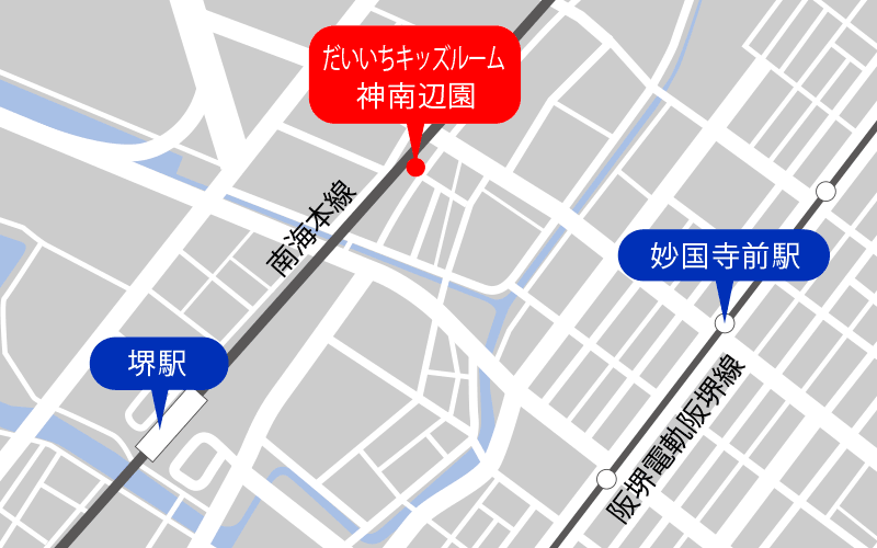 だいいちキッズルーム神南辺園 MAP